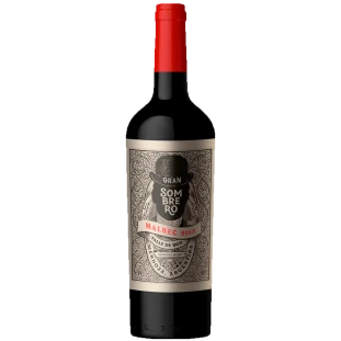 Huentala Wines Gran  Sombrero  Malbec  3 Litros  (CX DE MADEIRA)